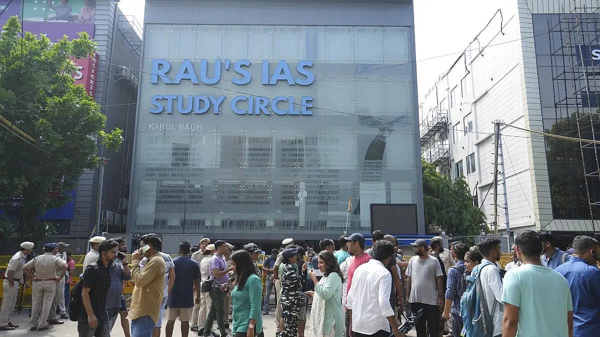 PTI : The UPSC exam coaching centre where three civil services aspirants died in flooding |